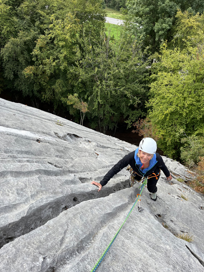 Escalade à la Frasse
